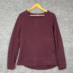 Lululemon Pullover Crew Neck Sweatshirt Women Size 4